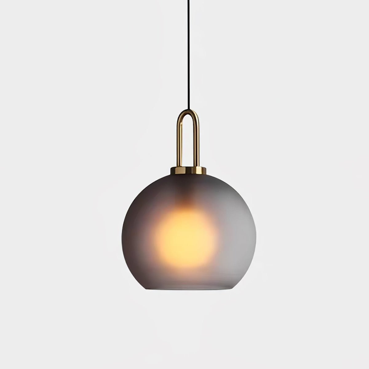 Sevelo Pendant Lamp Frosted Glass Swag Adjustable