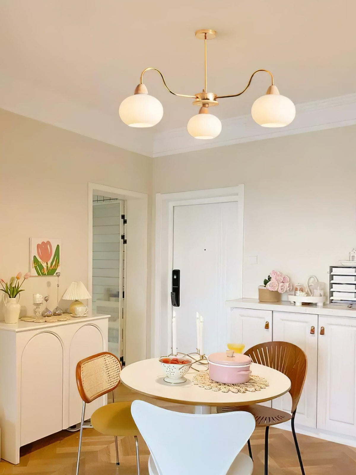 Zevena Glass Chandelier