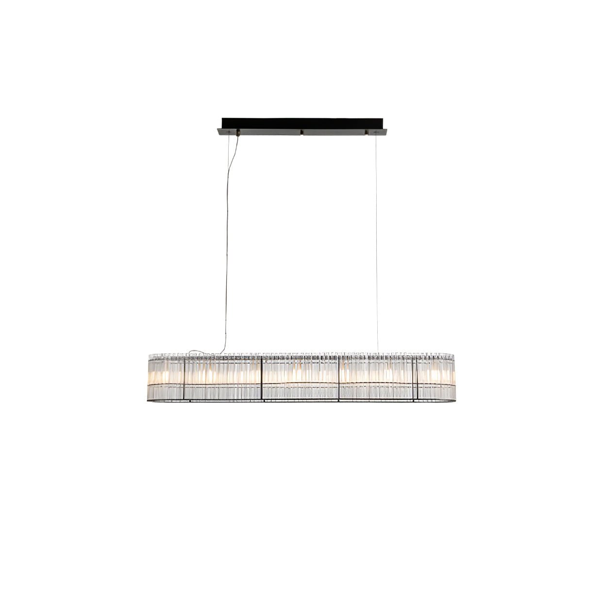 Celivia Pendant Lamp Glass Tube Ring Modern Luxury
