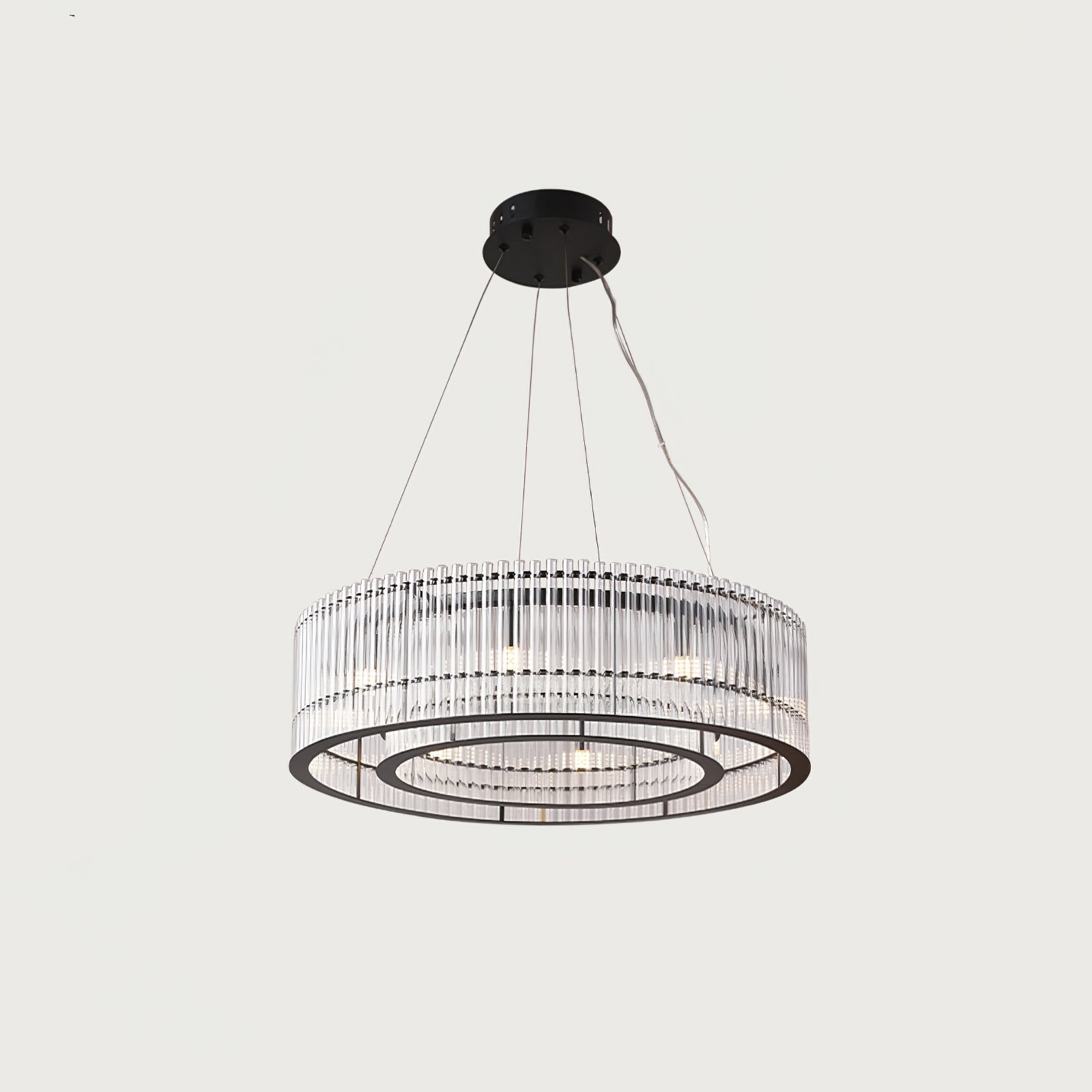 Celivia Pendant Lamp Glass Tube Ring Modern Luxury