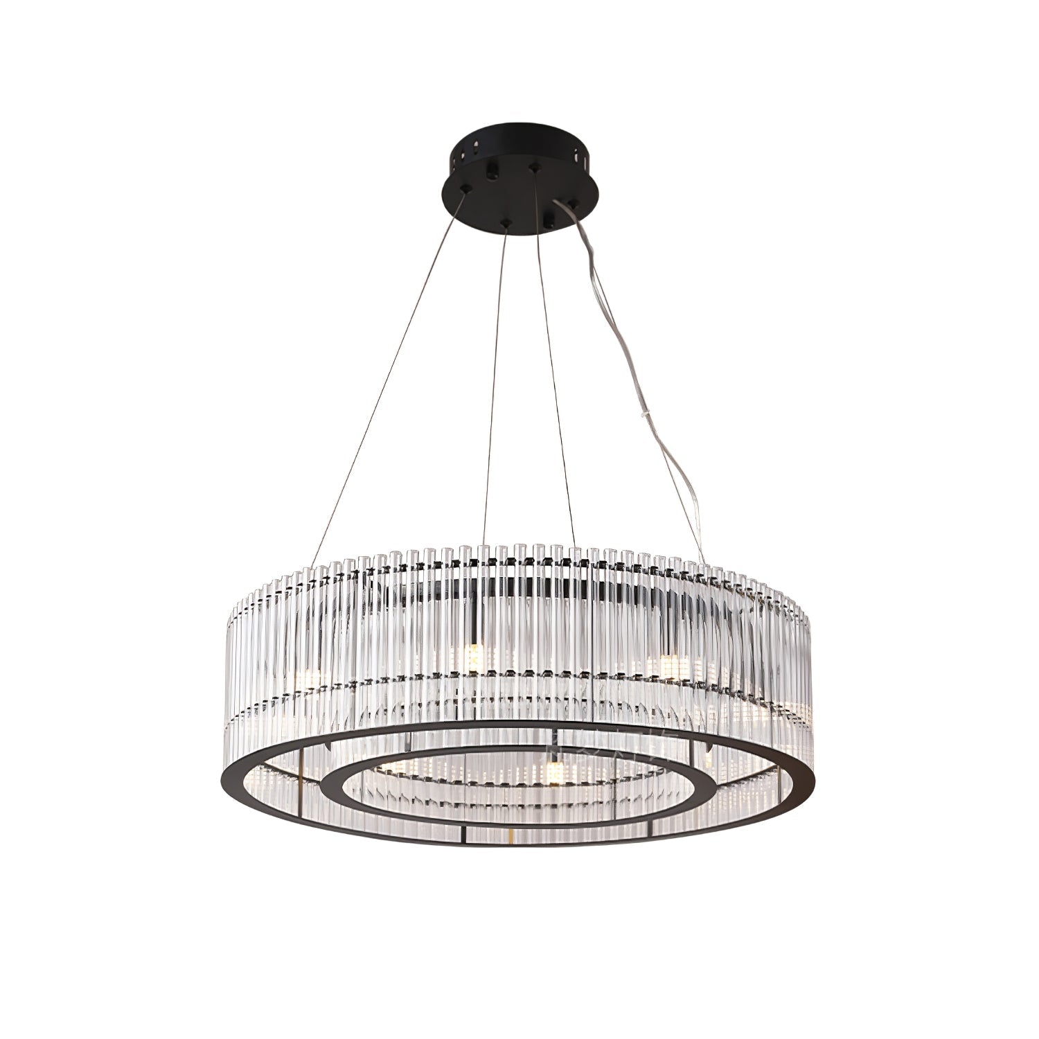Celivia Pendant Lamp Glass Tube Ring Modern Luxury