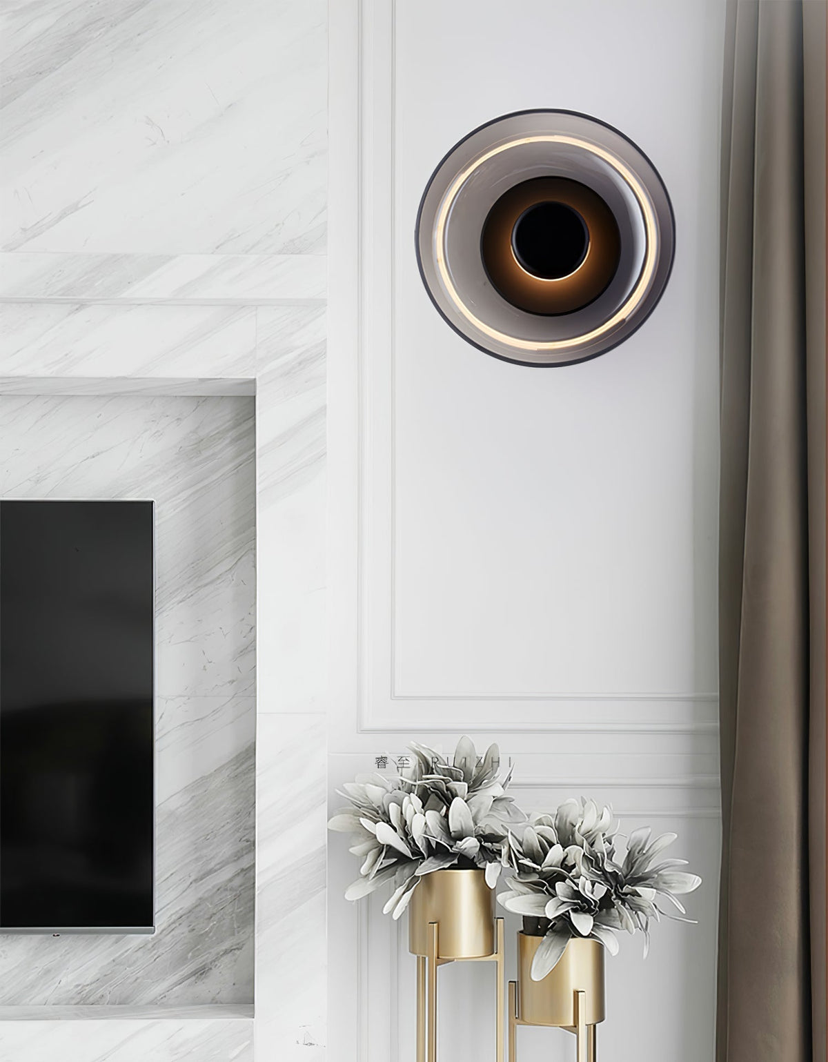 Lomino Premium Nordic Art Glass Wall Light