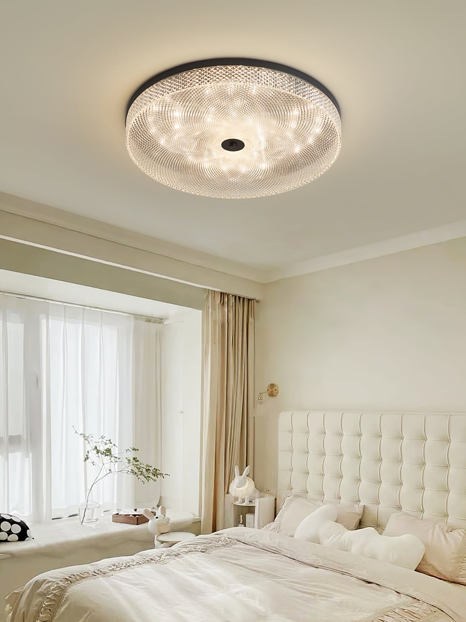 Ovelion Modern Minimalist Striped Ceiling Light