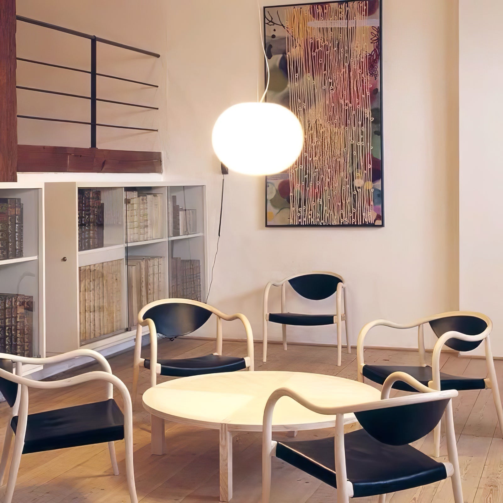 Qersy Modern Glass Pendant Lamp