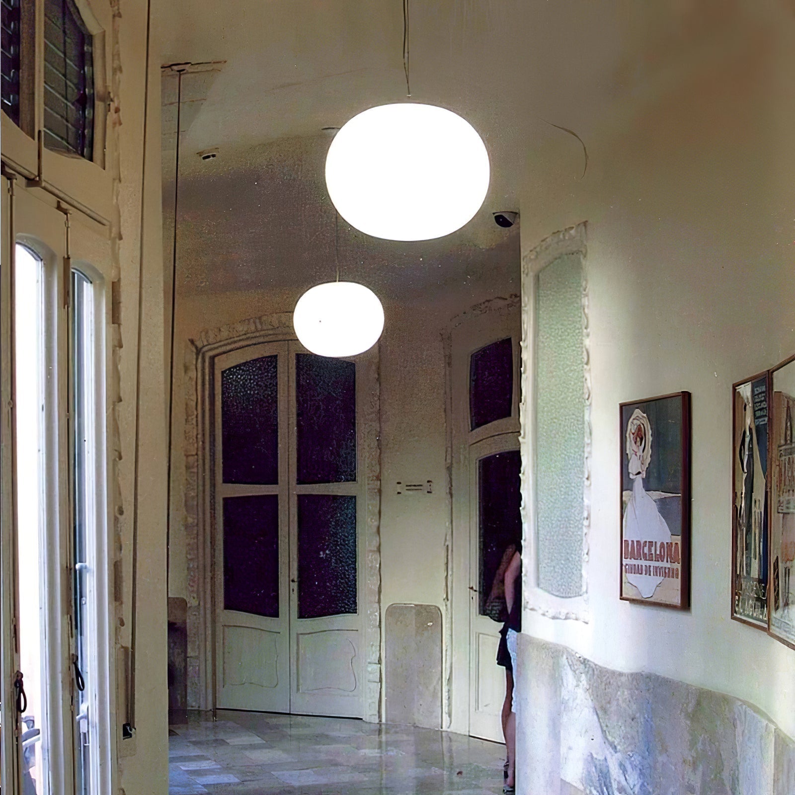 Qersy Modern Glass Pendant Lamp