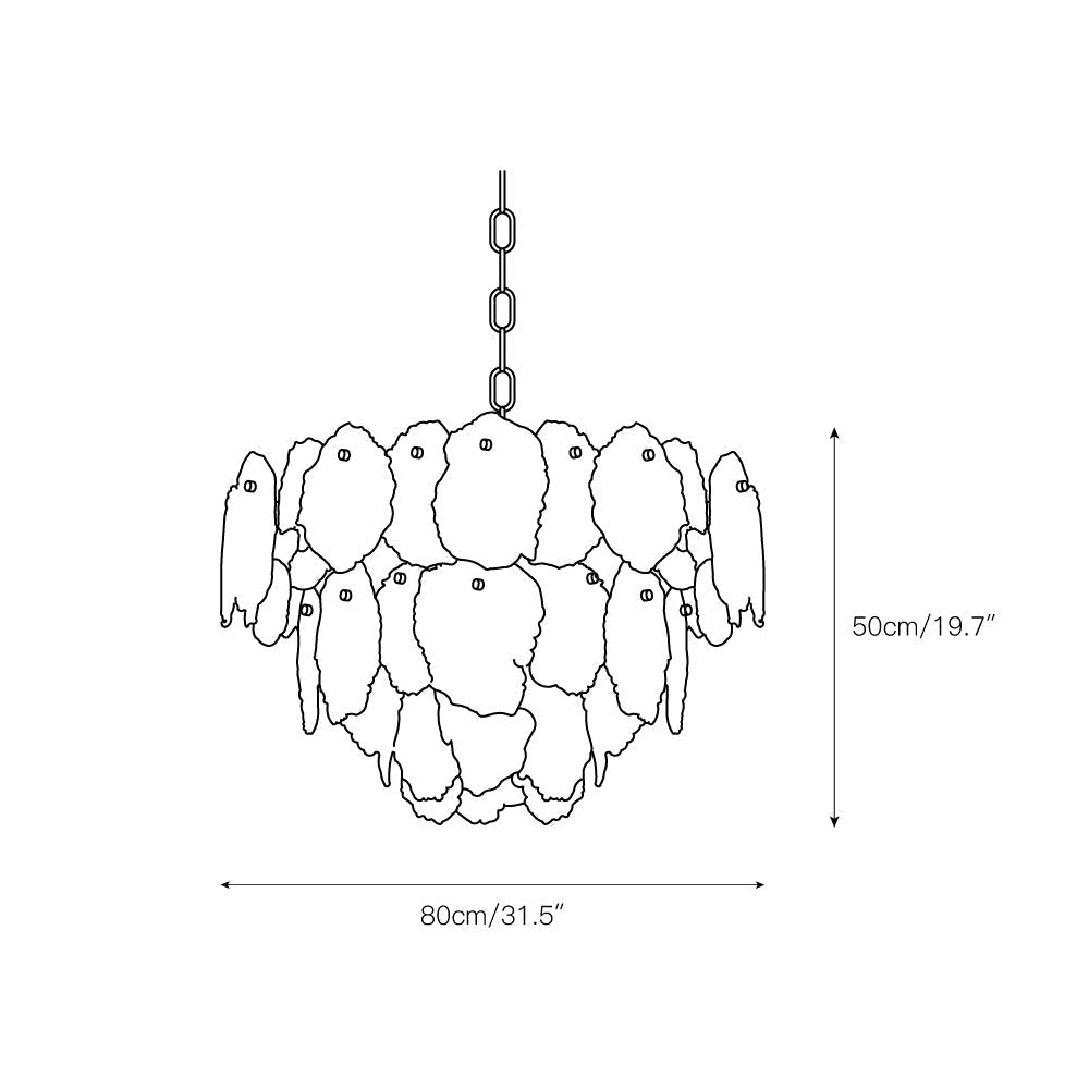Nivorian Alabaster Chandelier