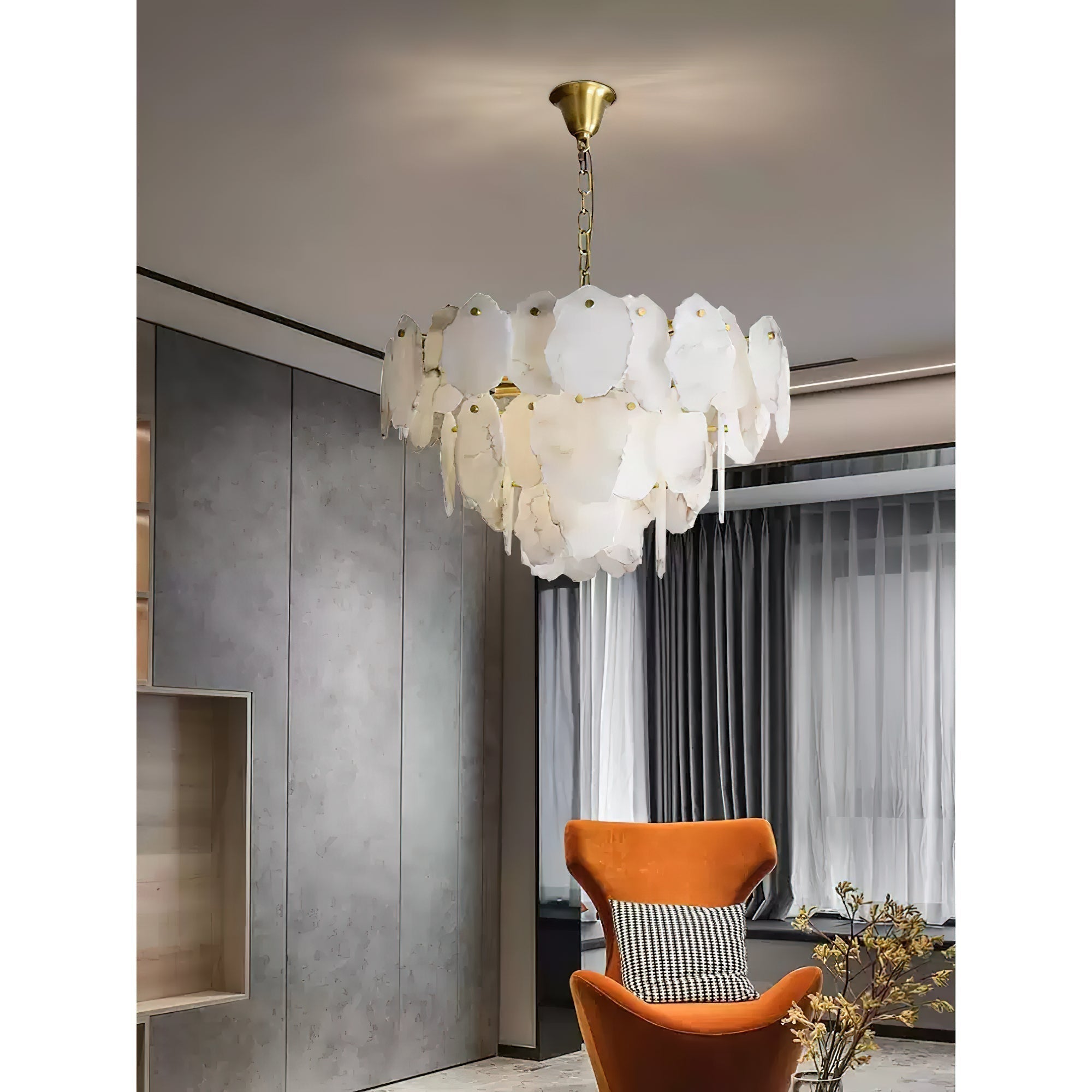 Nivorian Alabaster Chandelier