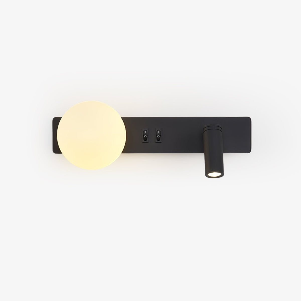 Thalior Modern Minimalist Slim Glass Wall lamp