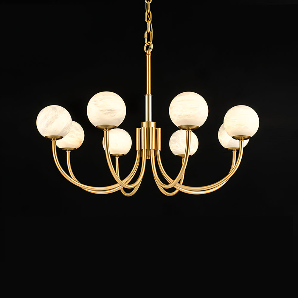 Chandelier  Alabaster Luxury
