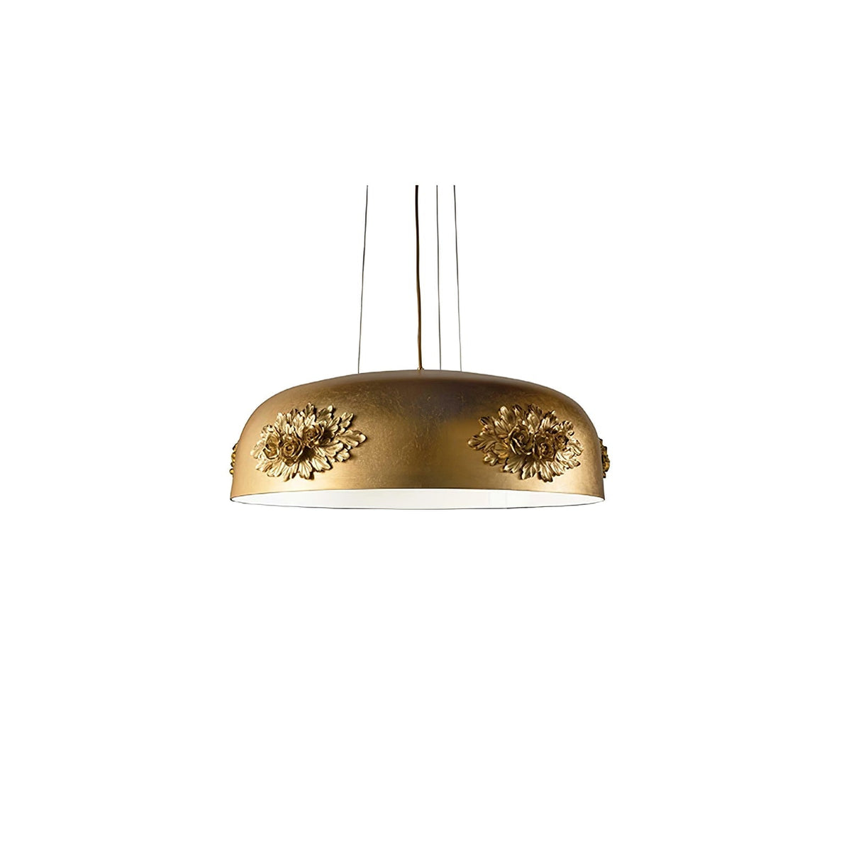 Zesolila Traditional Art Gold Pendant Light