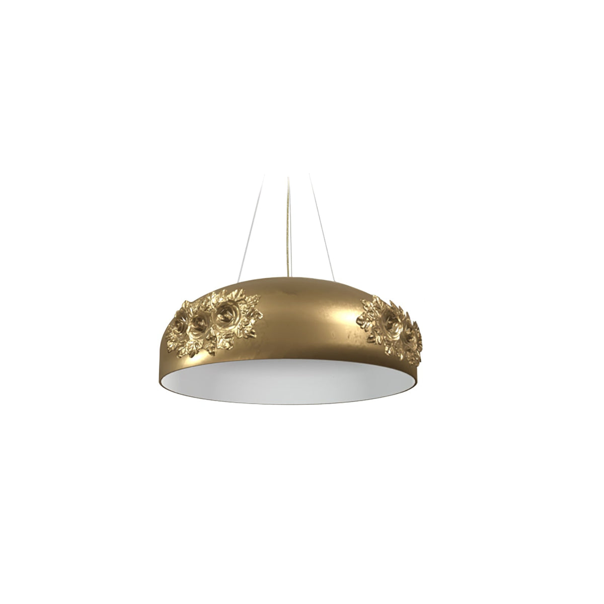 Zesolila Traditional Art Gold Pendant Light