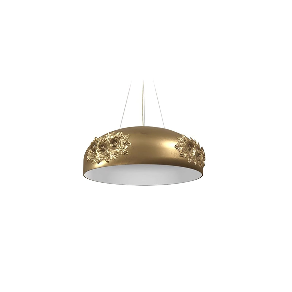 Zesolila Traditional Art Gold Pendant Light