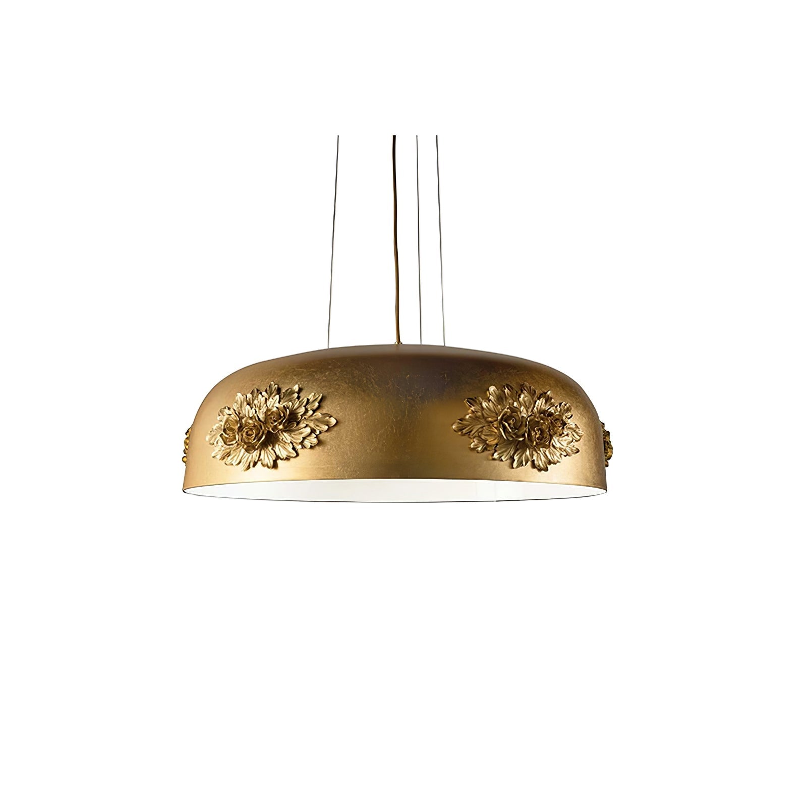Zesolila Traditional Art Gold Pendant Light