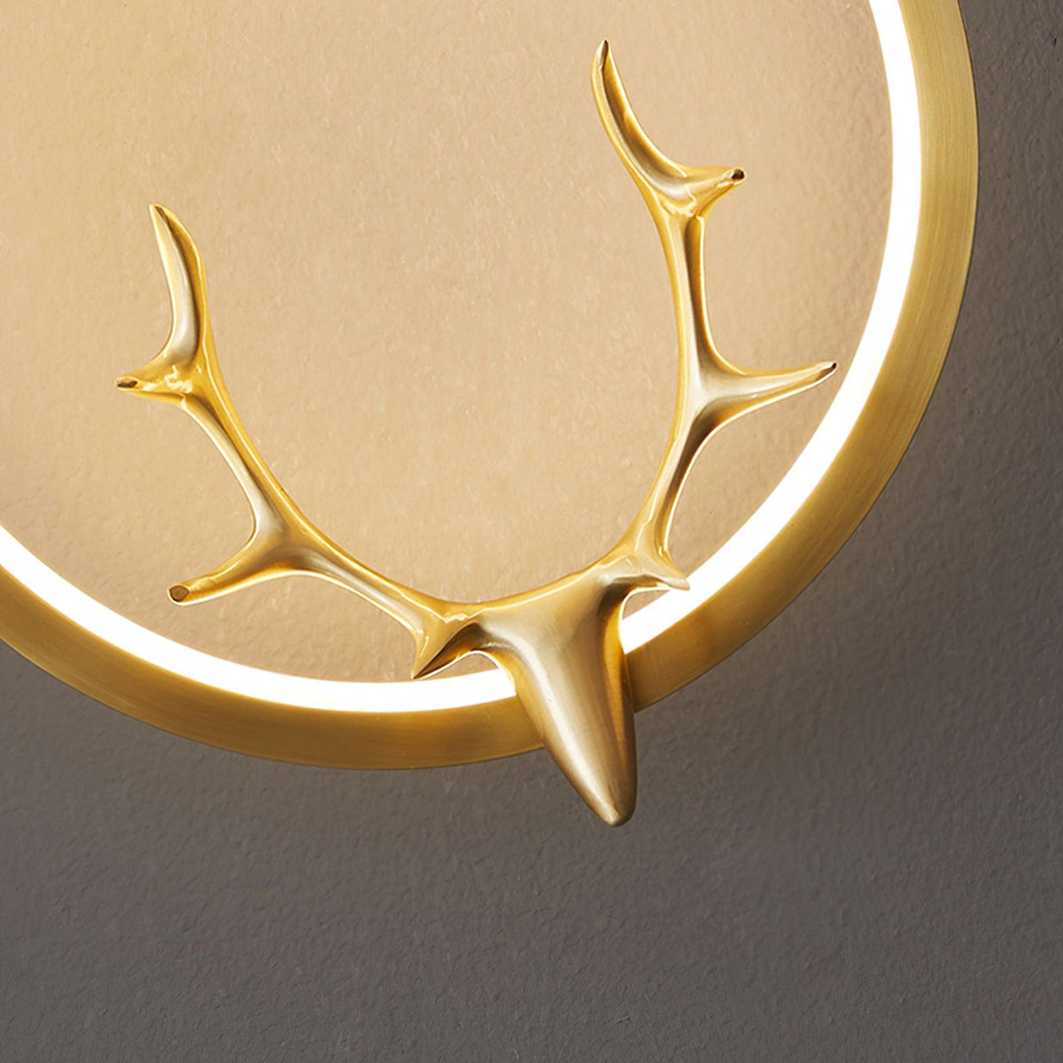 Kirixy Brass Whimsical Wall Lamp