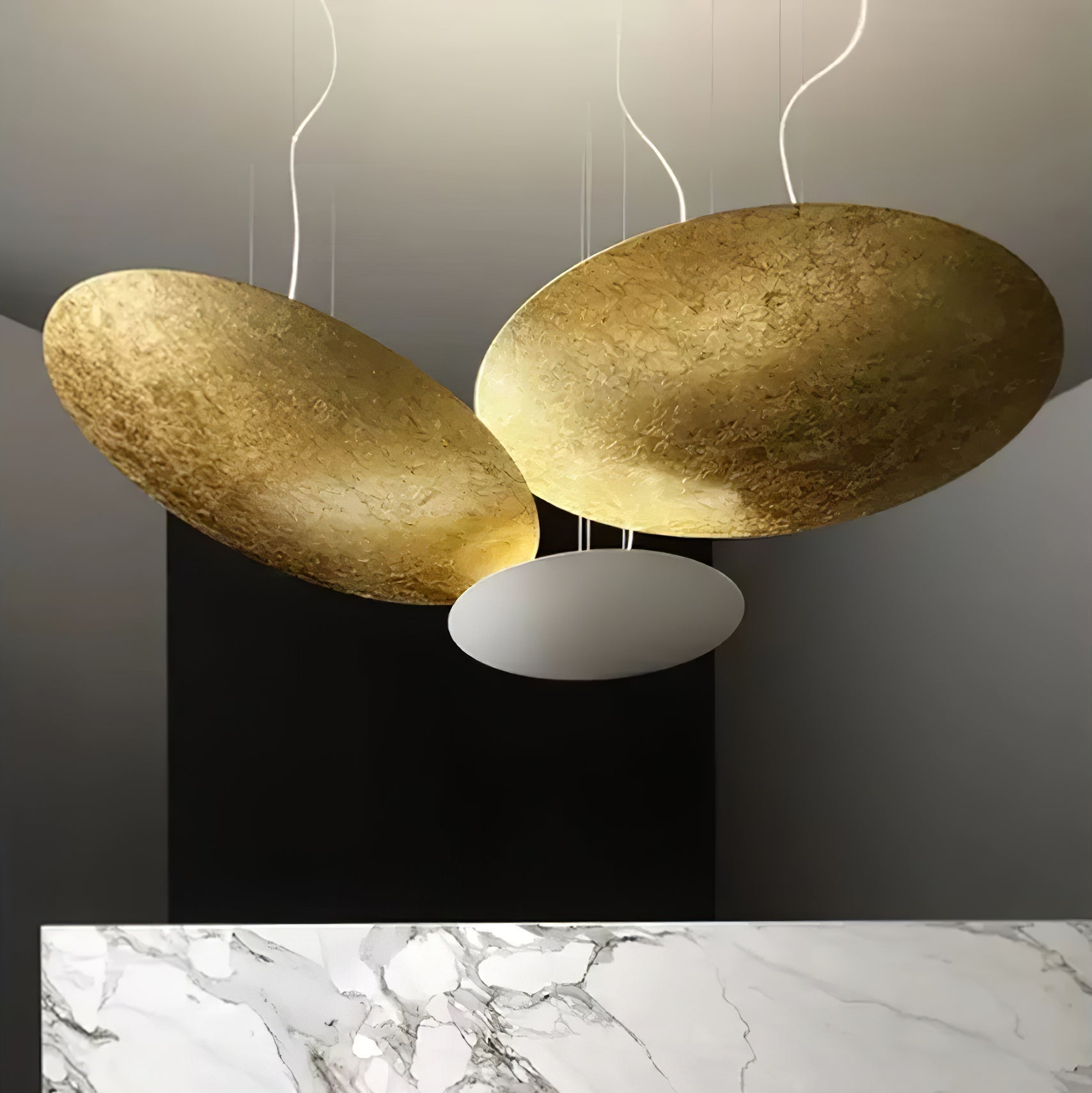 Rusken Gold Foil Pendant Lamp