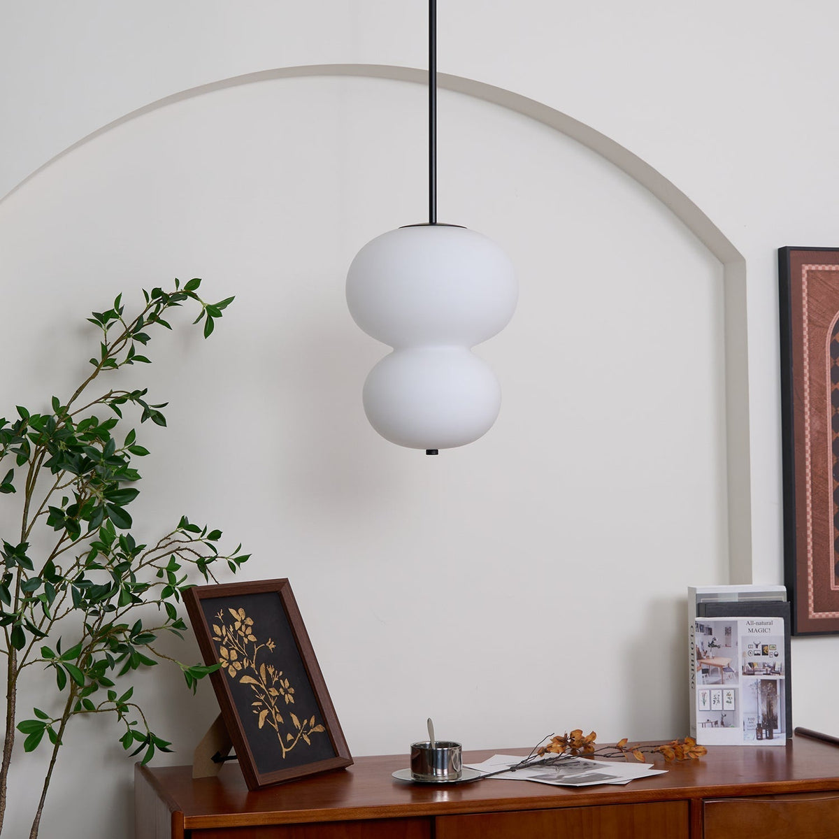 Xalt Minimalist Glass Pendant Light