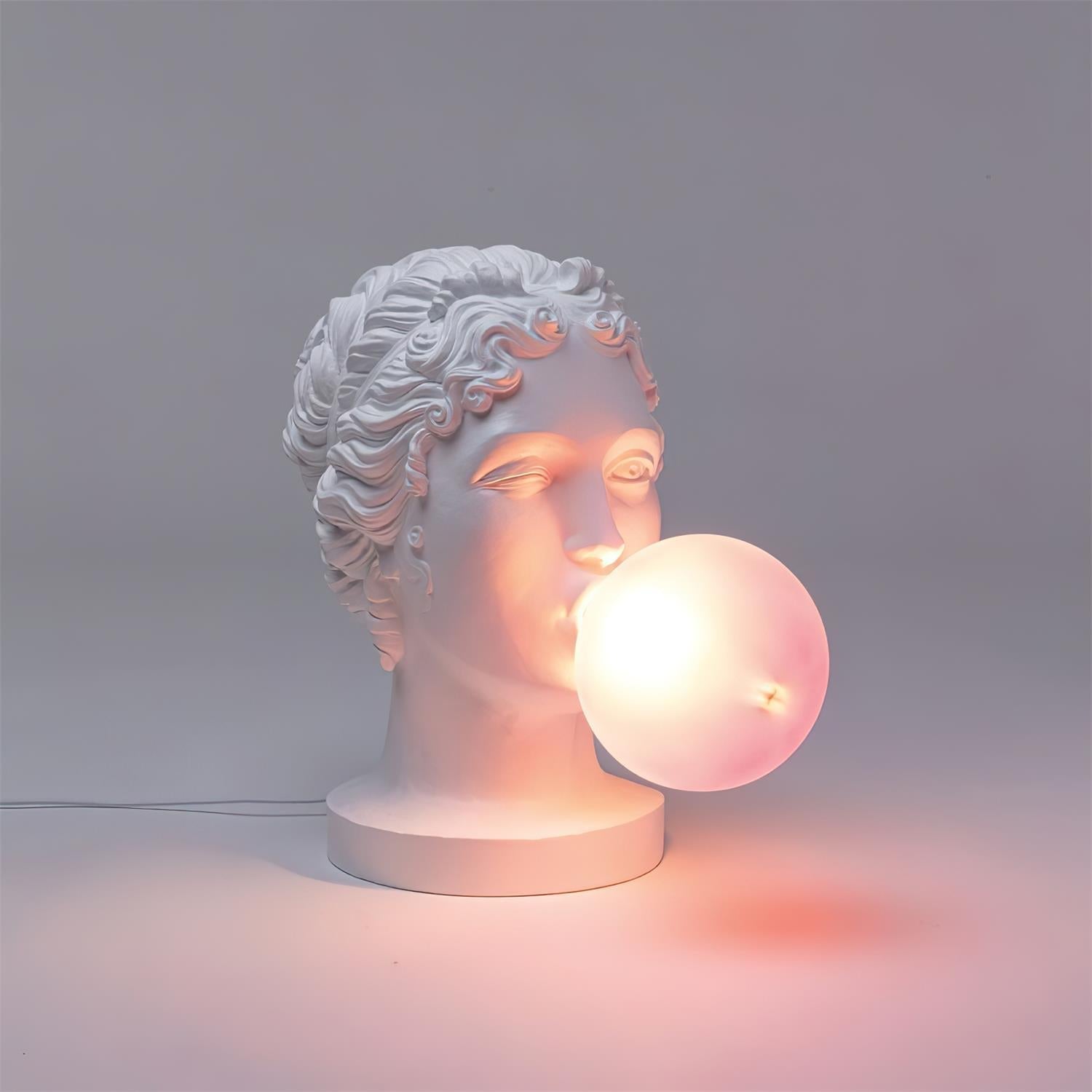Aurrinel Sculptural Resin Desk Lamp