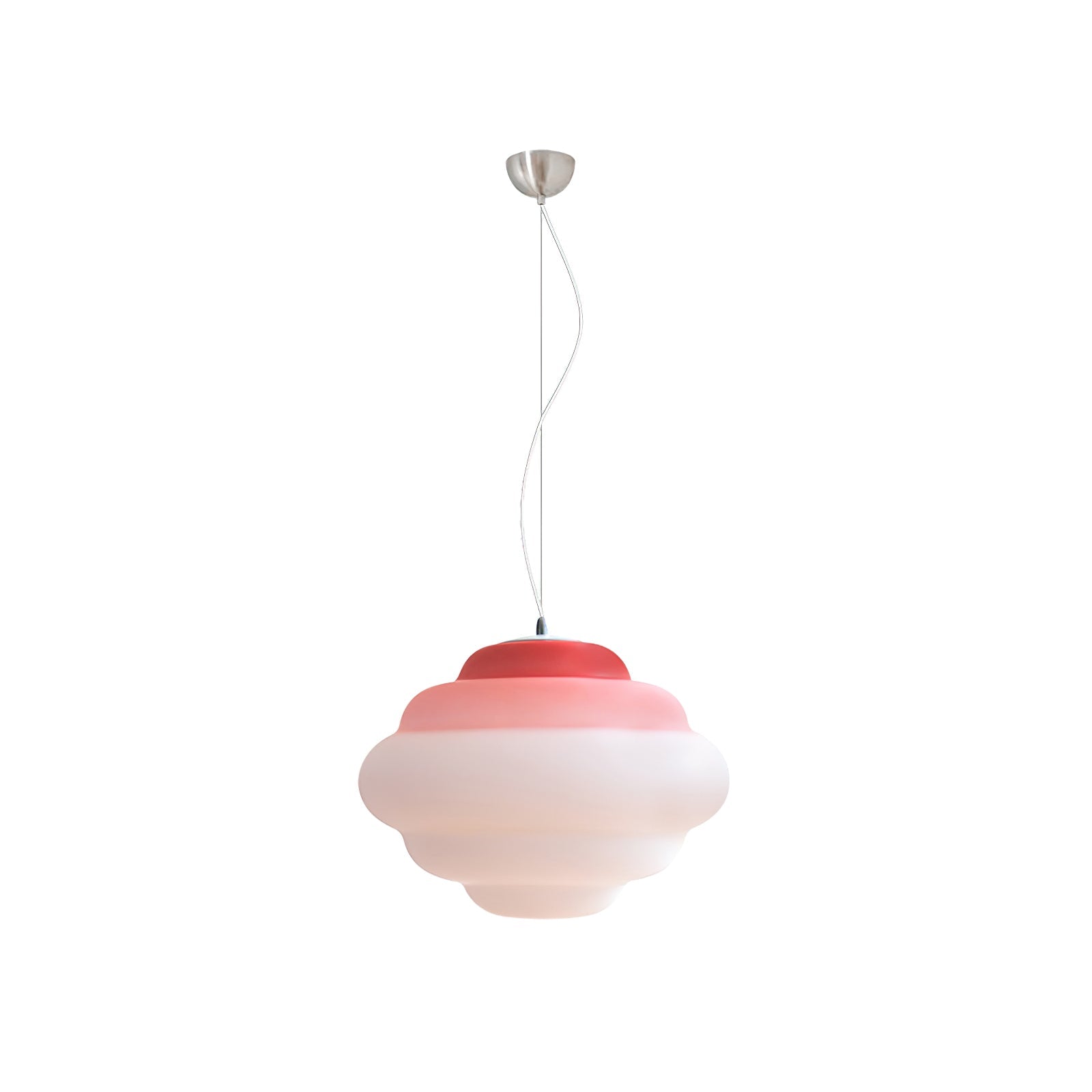 Eurvenara Premium Nordic Art Cloudy Glass Pendant Lamp