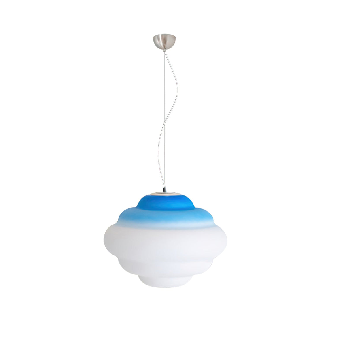 Eurvenara Premium Nordic Art Cloudy Glass Pendant Lamp