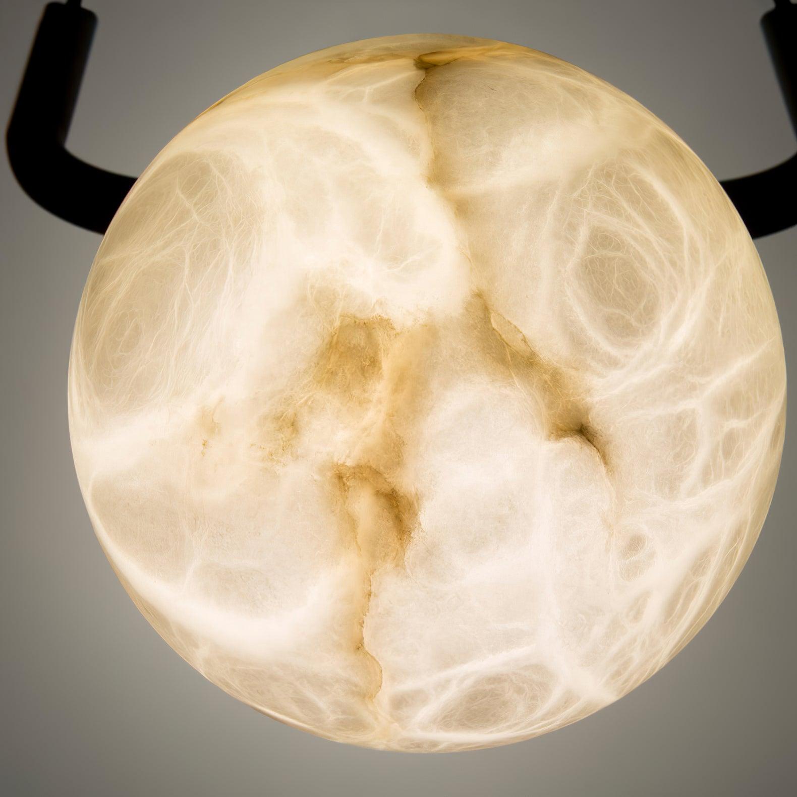 Ulrinus Arch Alabaster Table Lamp