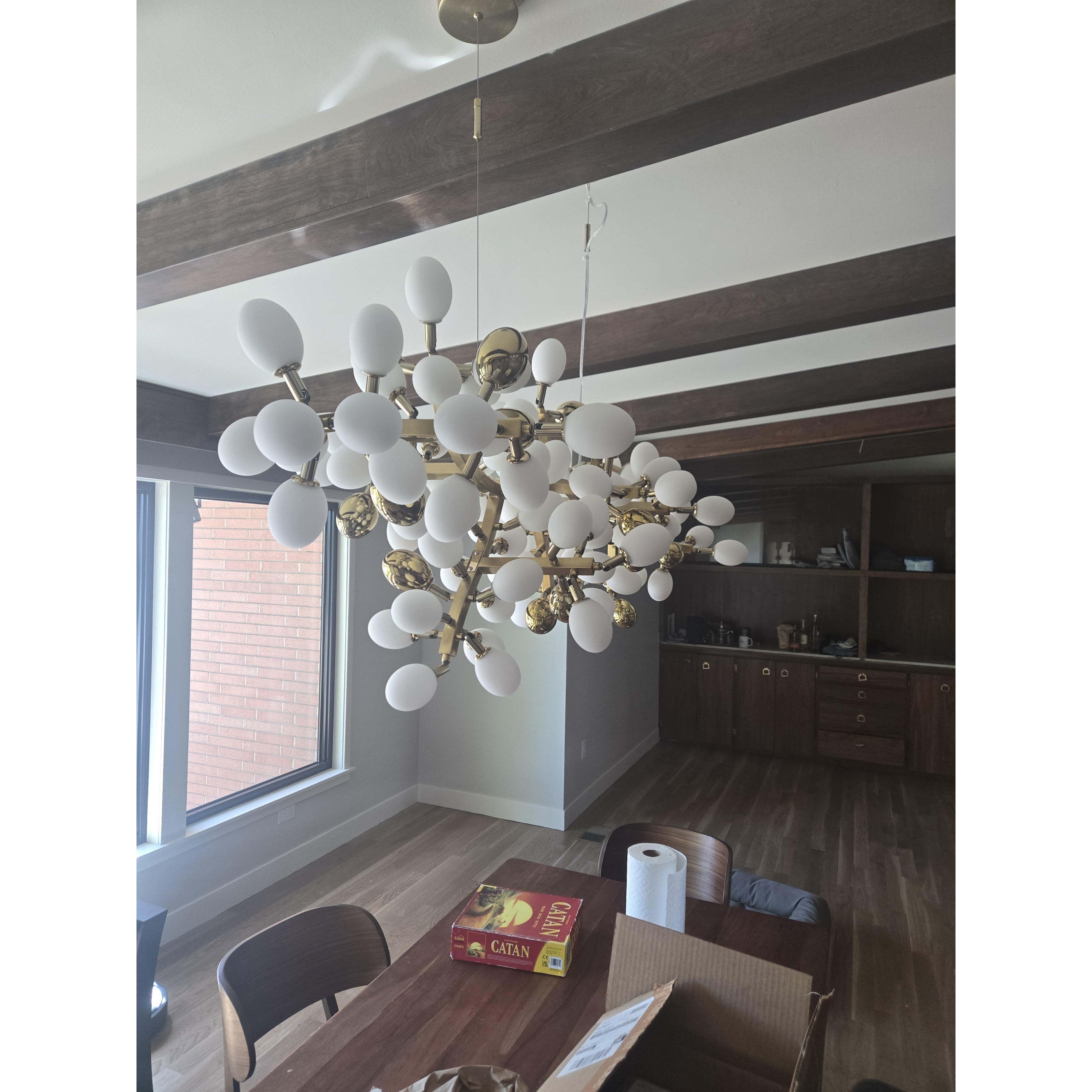 Lioraaria Glass Chandelier
