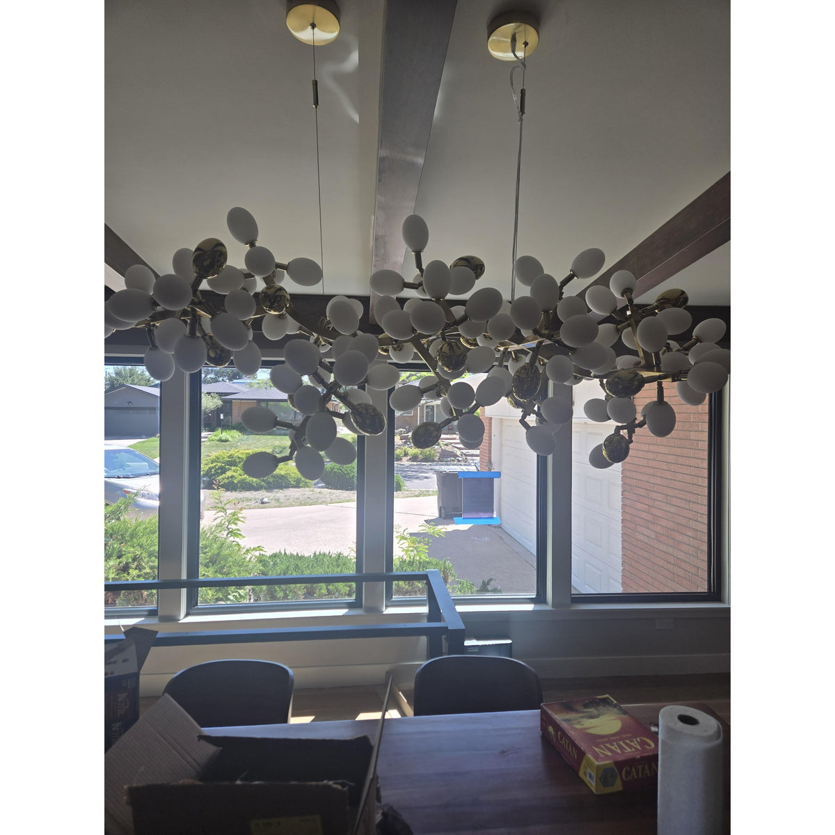 Lioraaria Glass Chandelier