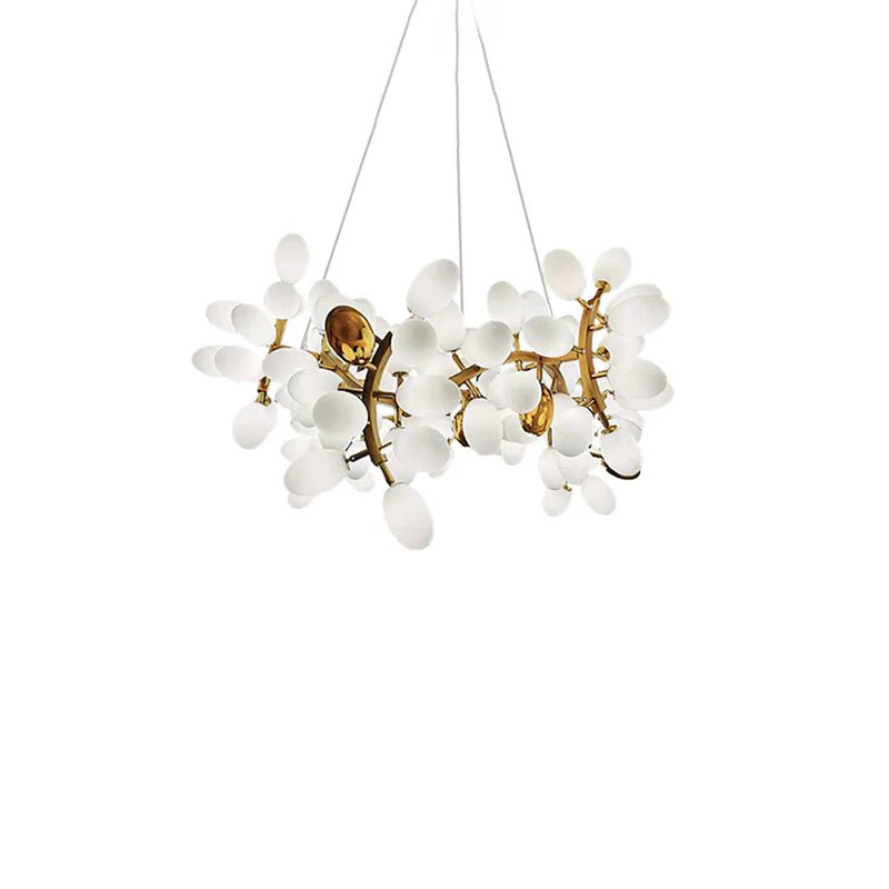 Aldo Elegant Droplet Glass Chandelier