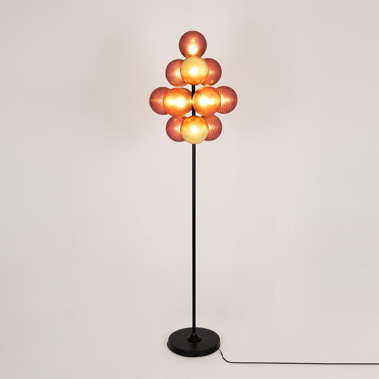 Nyrain Glass Artistic Floor Lamp