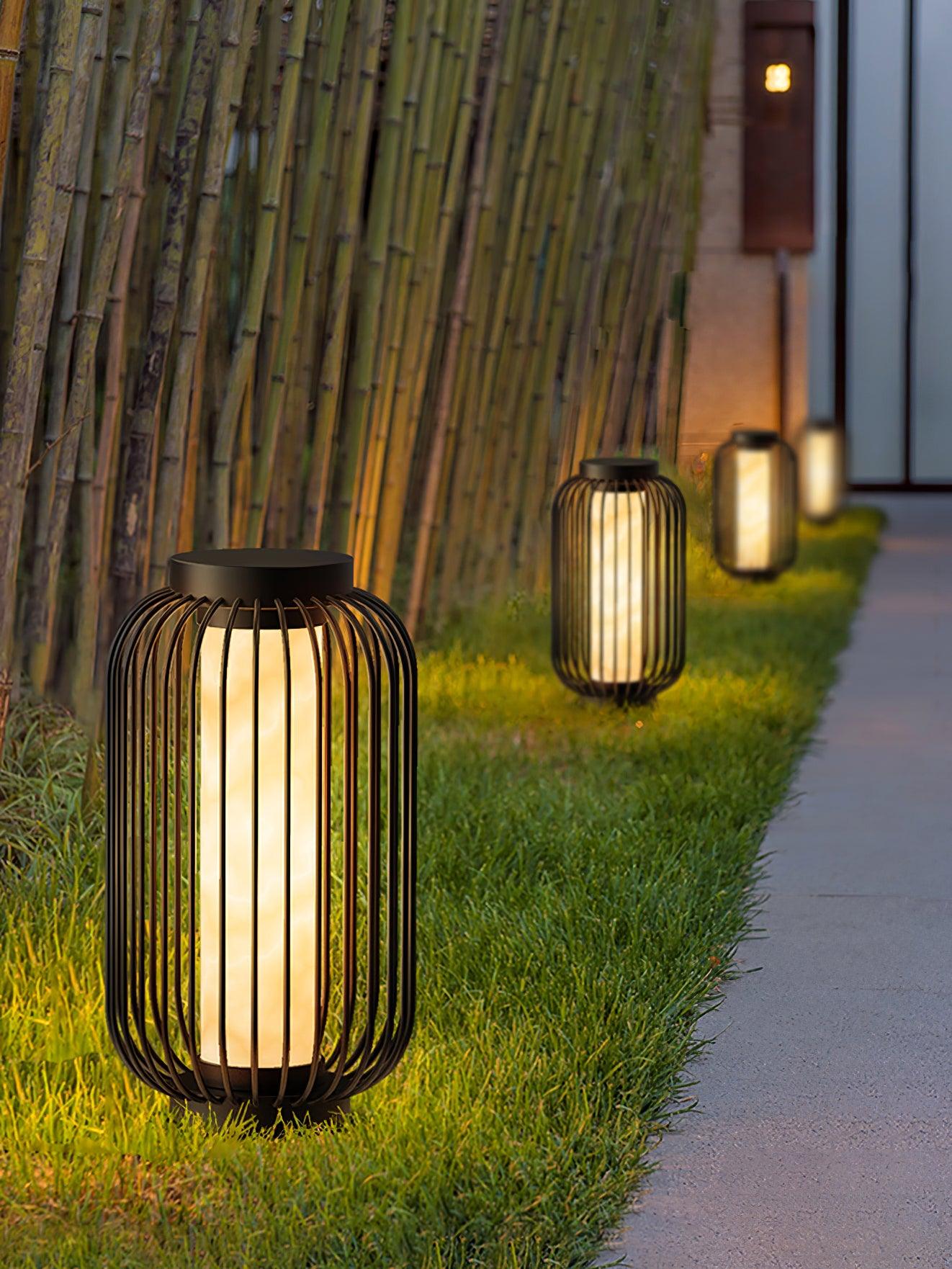 Eurthael Oriental Alabaster Table Lamp