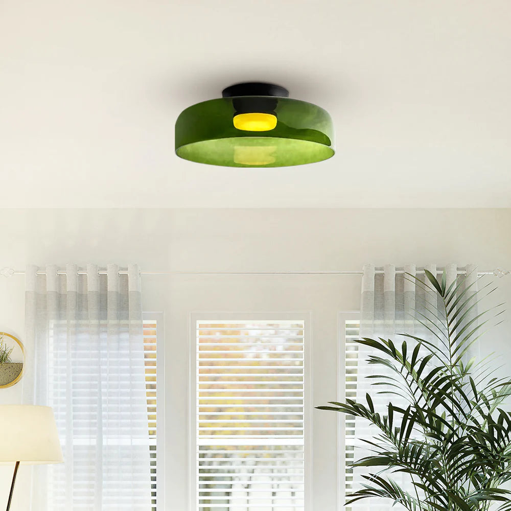 Valentina Modern Simple Creative Glass Flush Mount Ceiling Light - Neutral Decor