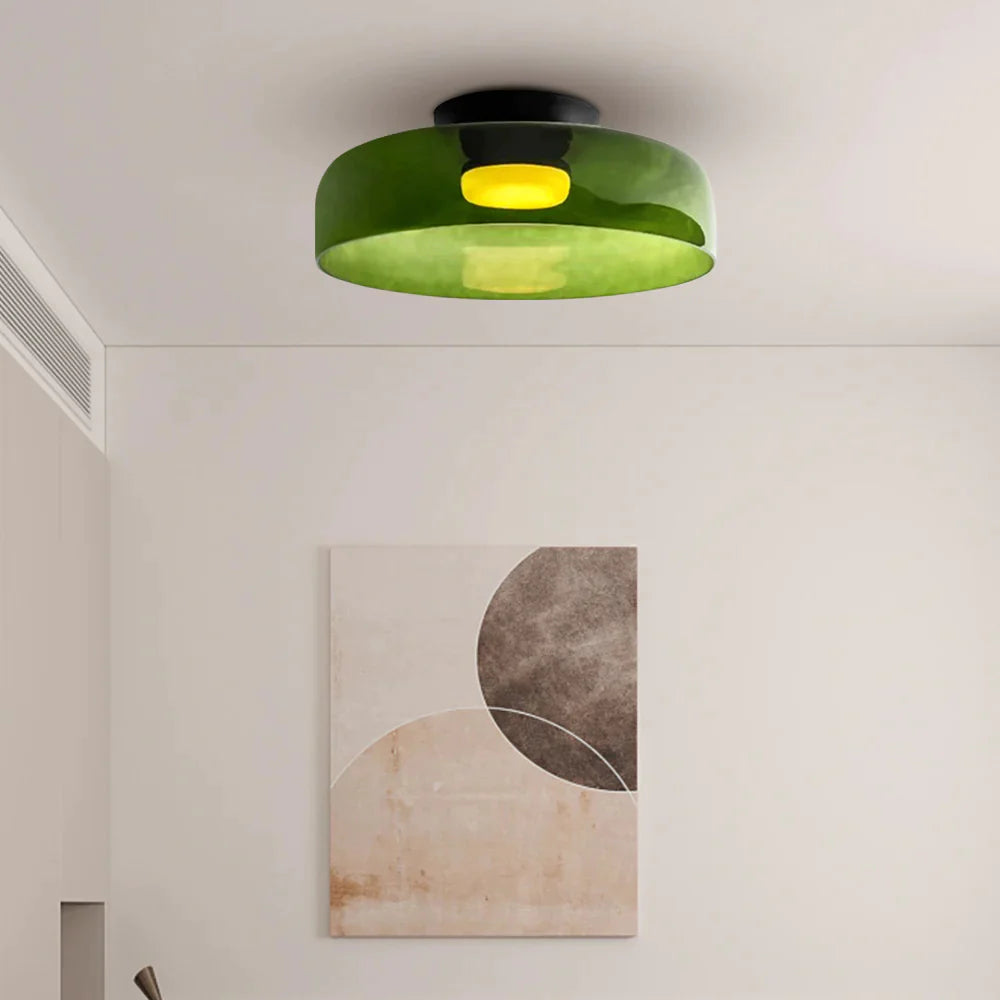 Valentina Modern Simple Creative Glass Flush Mount Ceiling Light - Neutral Decor