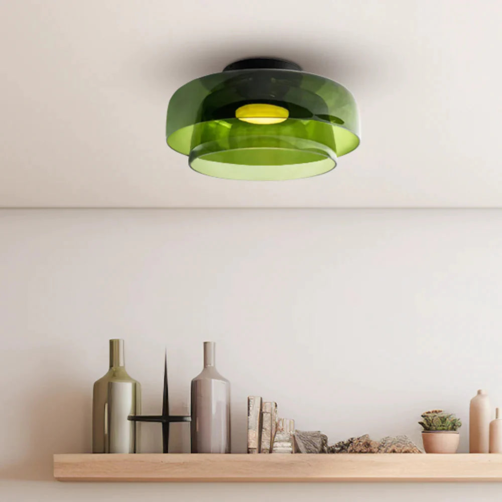Valentina Modern Simple Creative Glass Flush Mount Ceiling Light - Neutral Decor