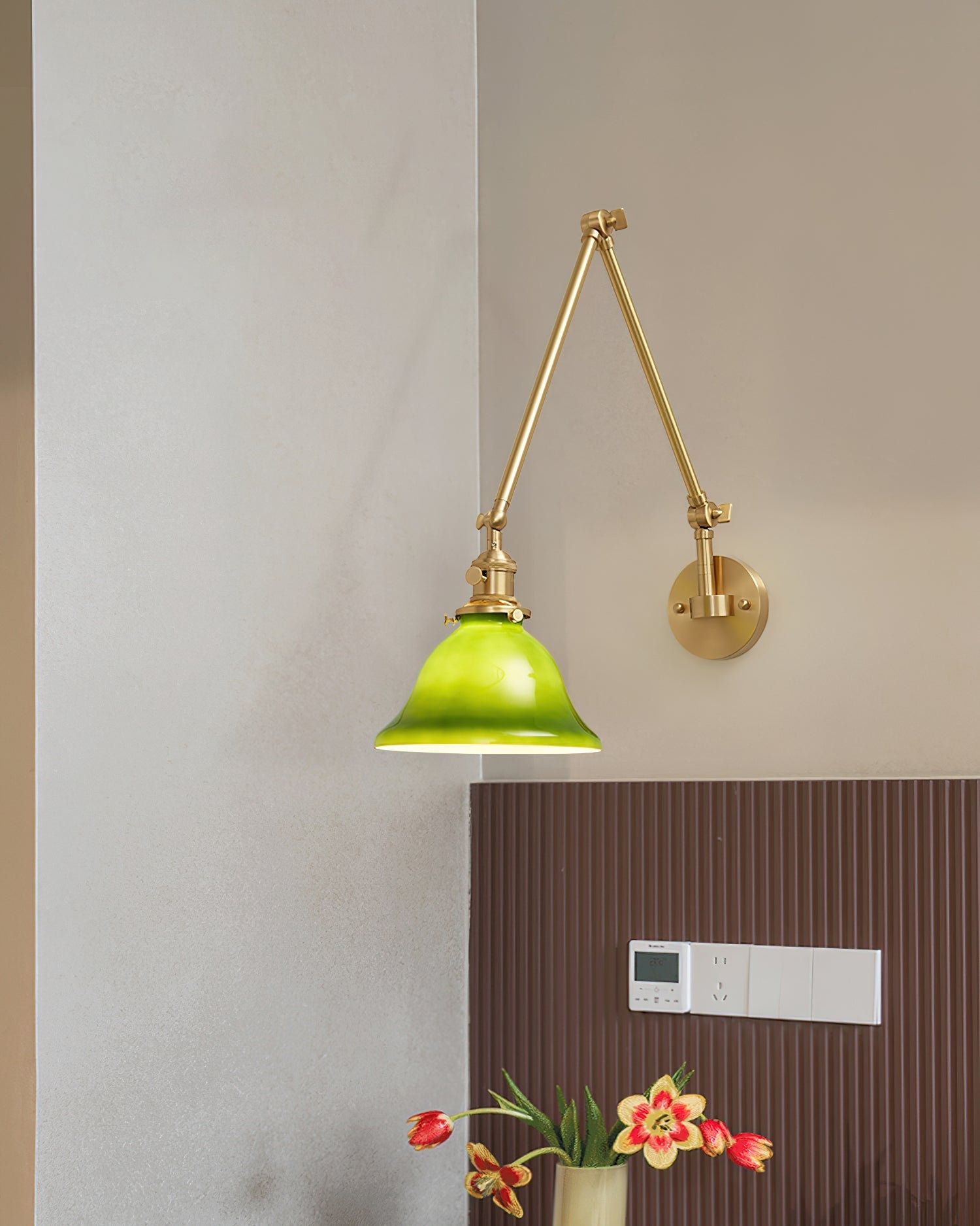 Veldin Adjustable Wall Lamp - Neutral Decor