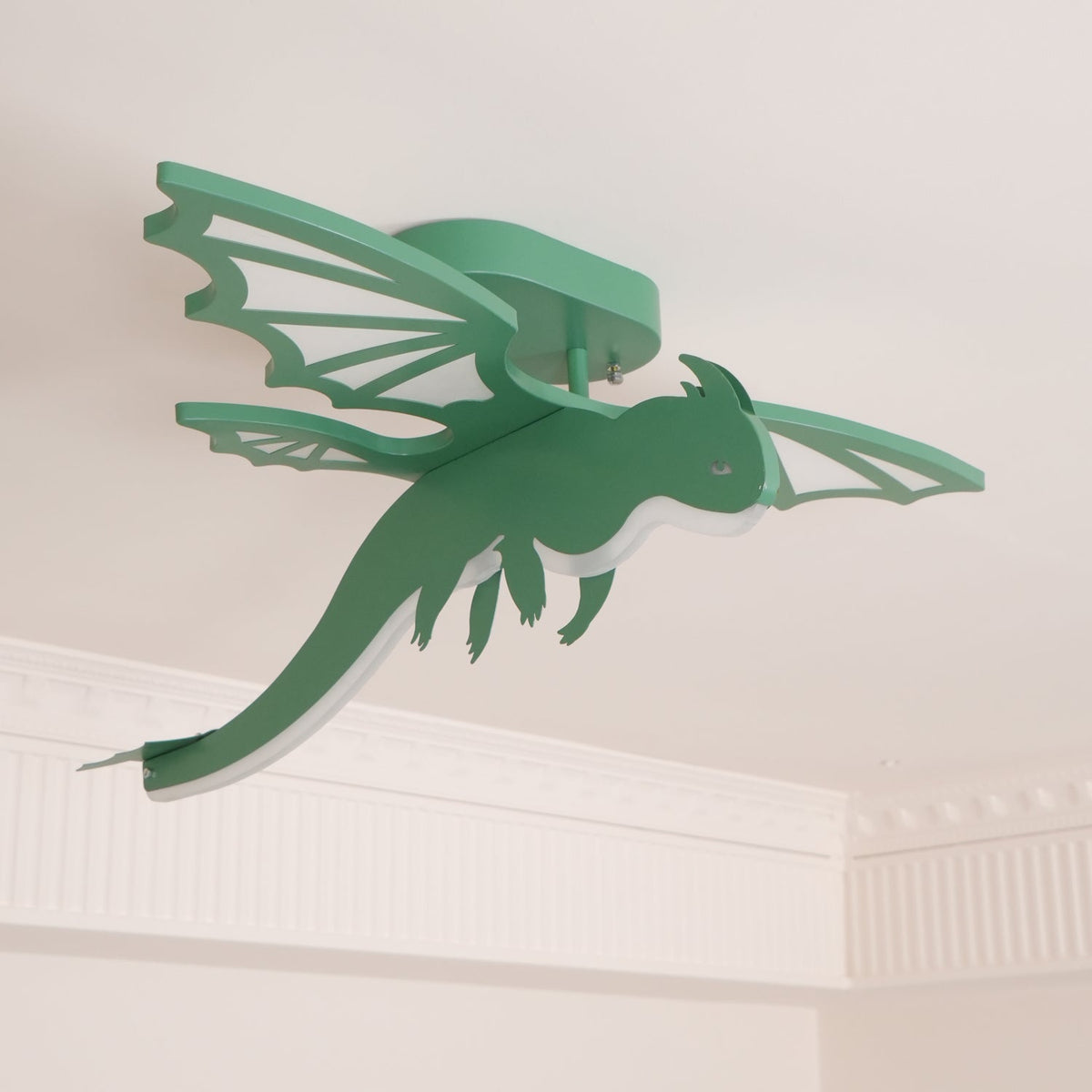 Miriora Ceiling Light Green Dinosaur LED