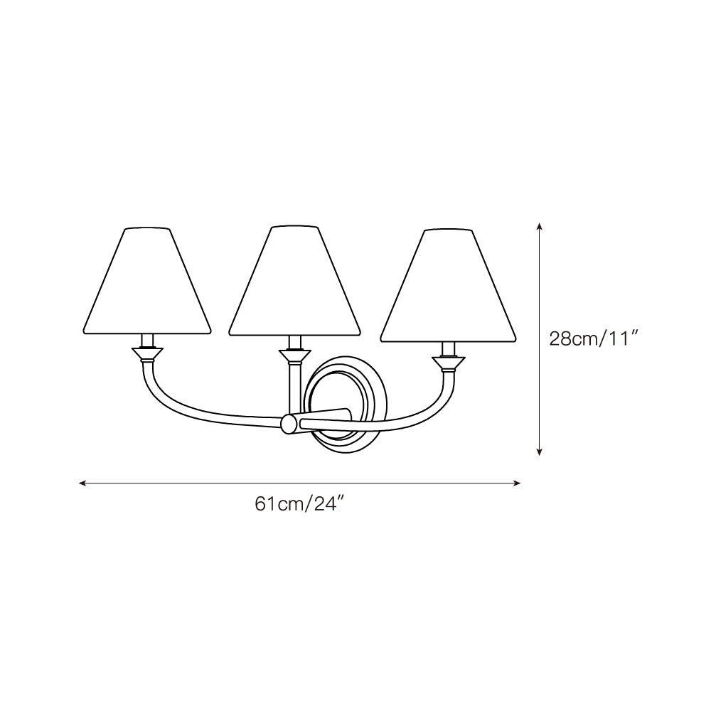 Oriisina Brass Wall Lamp
