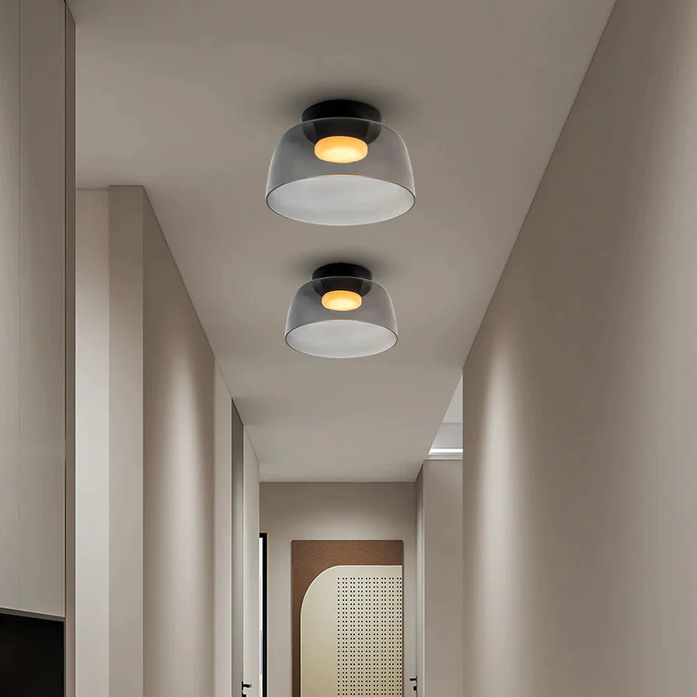 Valentina Modern Simple Creative Glass Flush Mount Ceiling Light - Neutral Decor