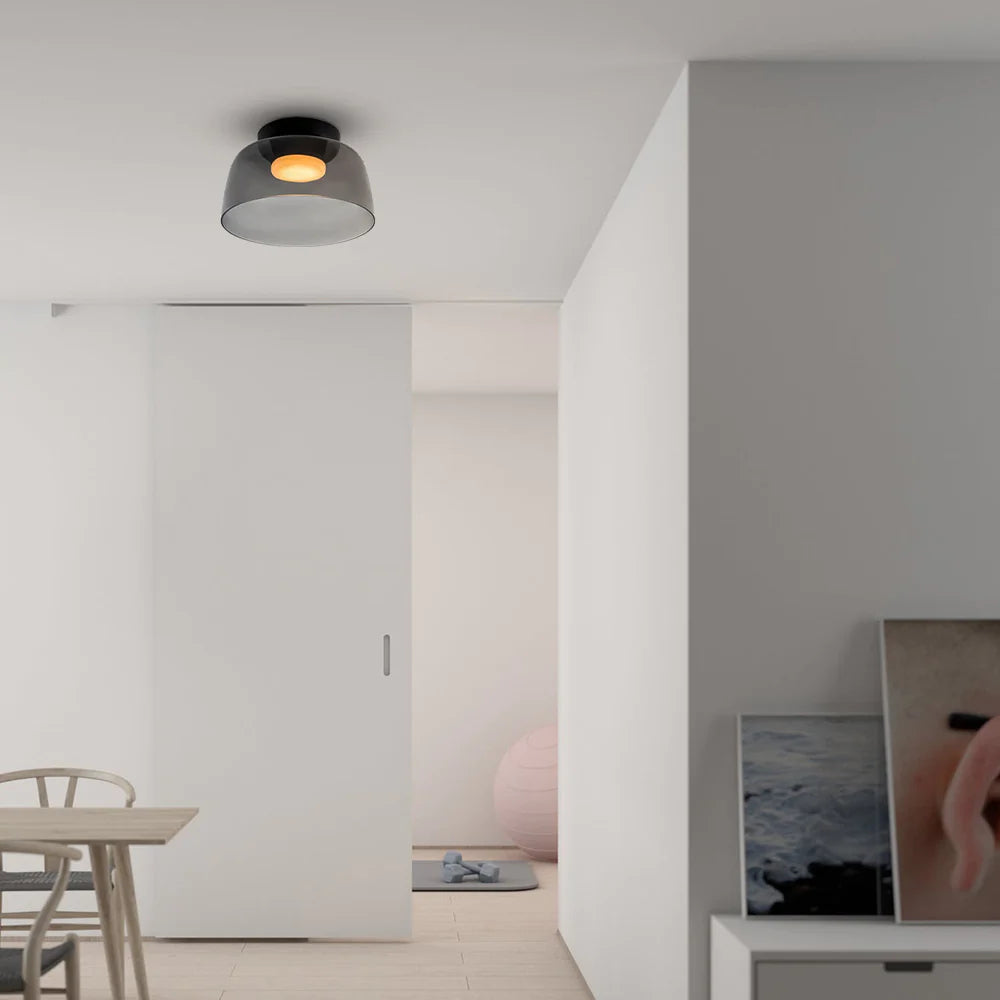 Valentina Modern Simple Creative Glass Flush Mount Ceiling Light - Neutral Decor