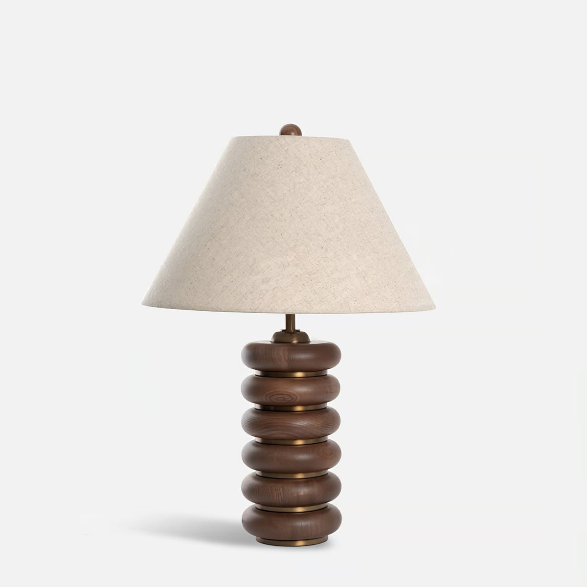 Rinalia Minimalist Wood Table Lamp