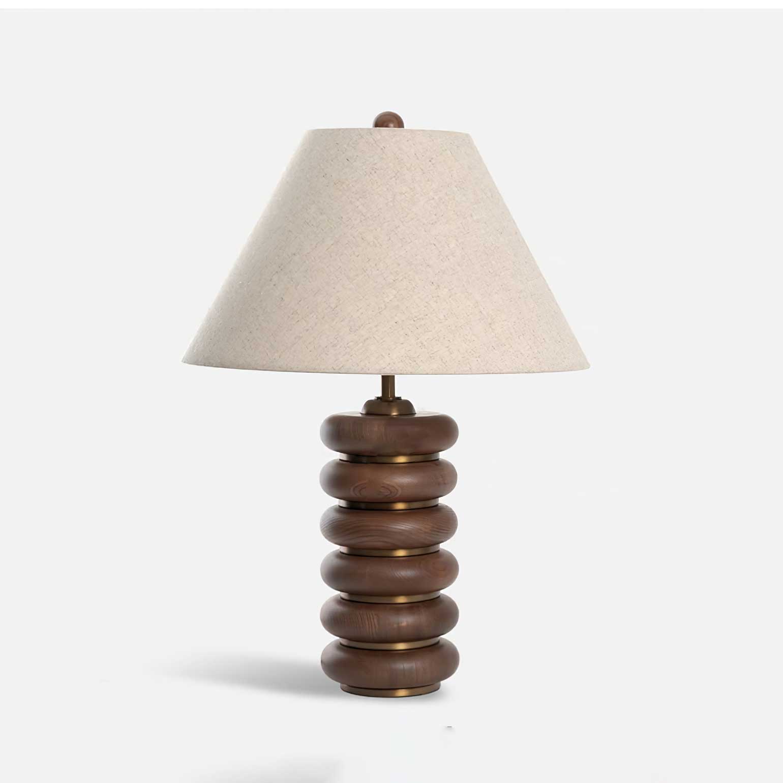 Rinalia Minimalist Wood Table Lamp