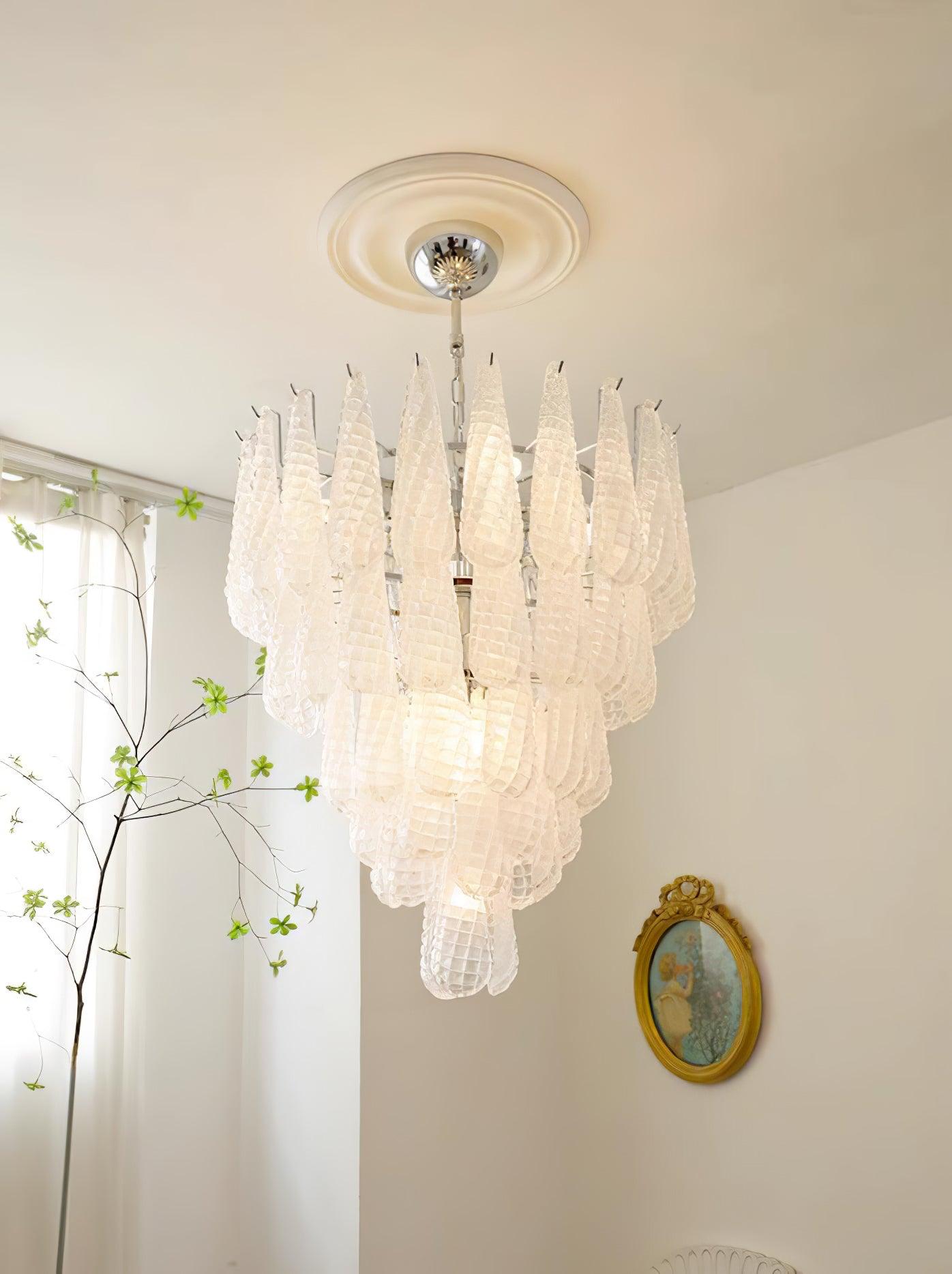 Zemaryra Glass Chandelier