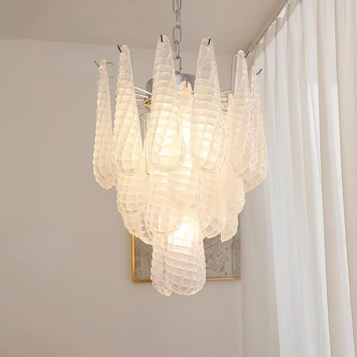 Zemaryra Glass Chandelier