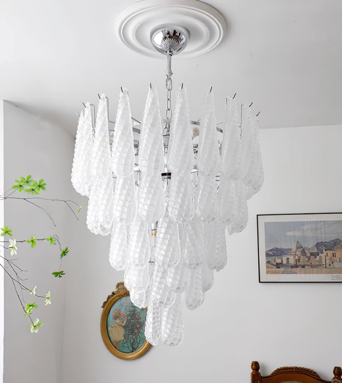 Zemaryra Glass Chandelier