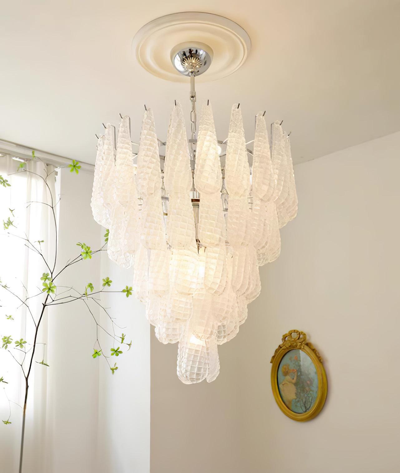 Zemaryra Glass Chandelier