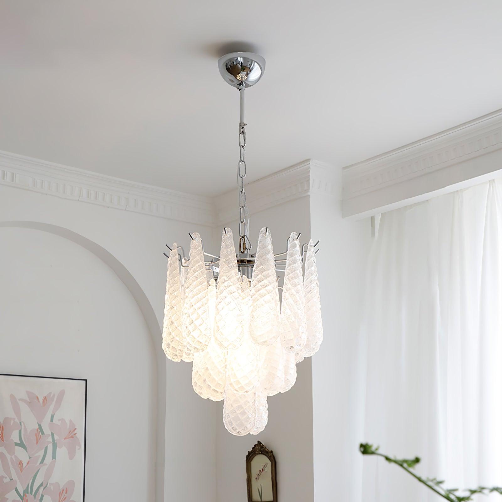 Zemaryra Glass Chandelier