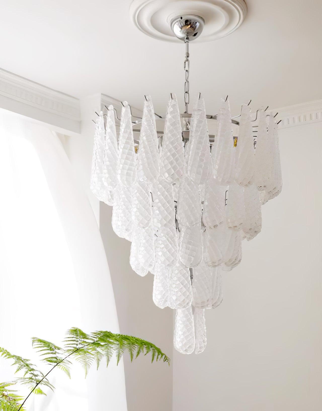 Zemaryra Glass Chandelier