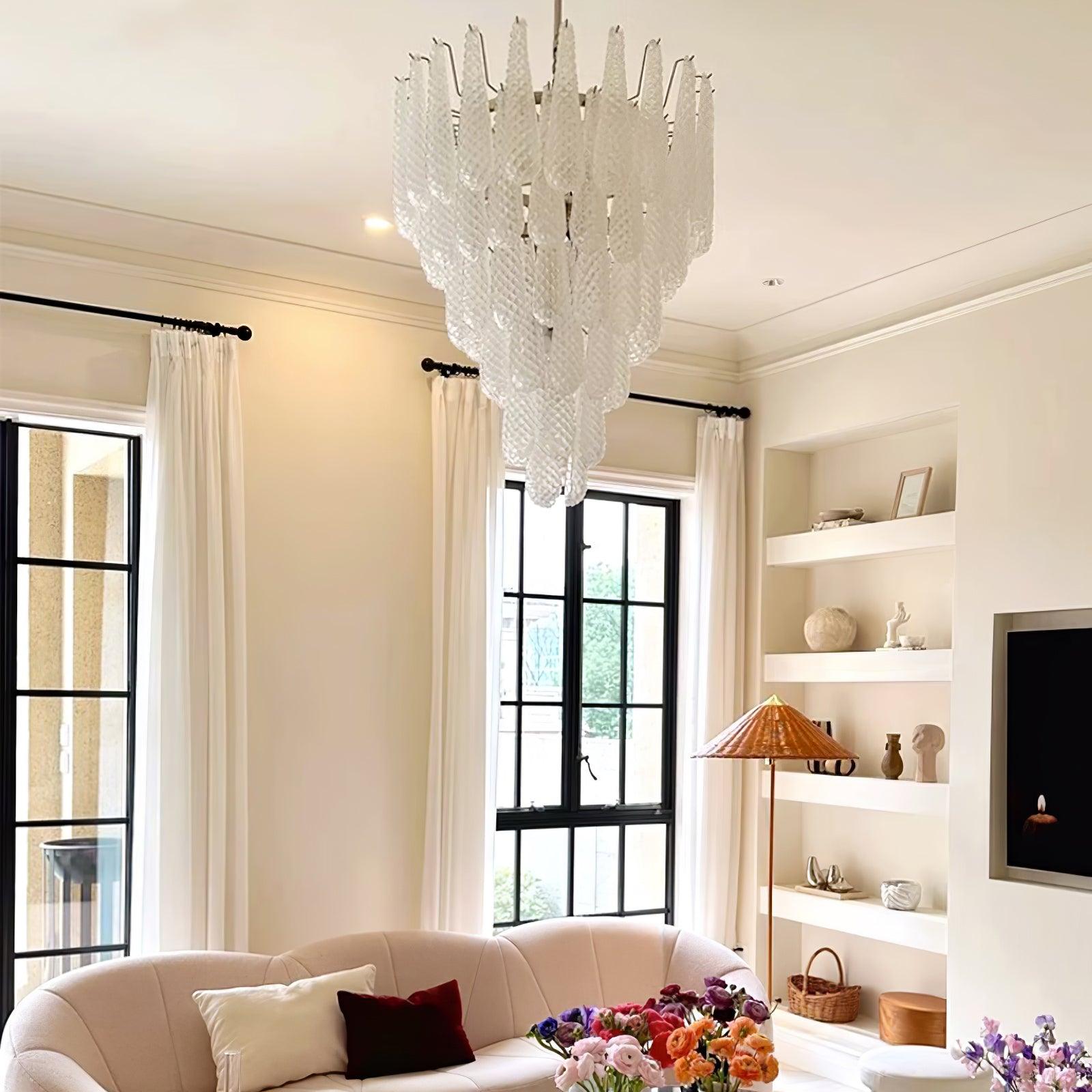 Zemaryra Glass Chandelier