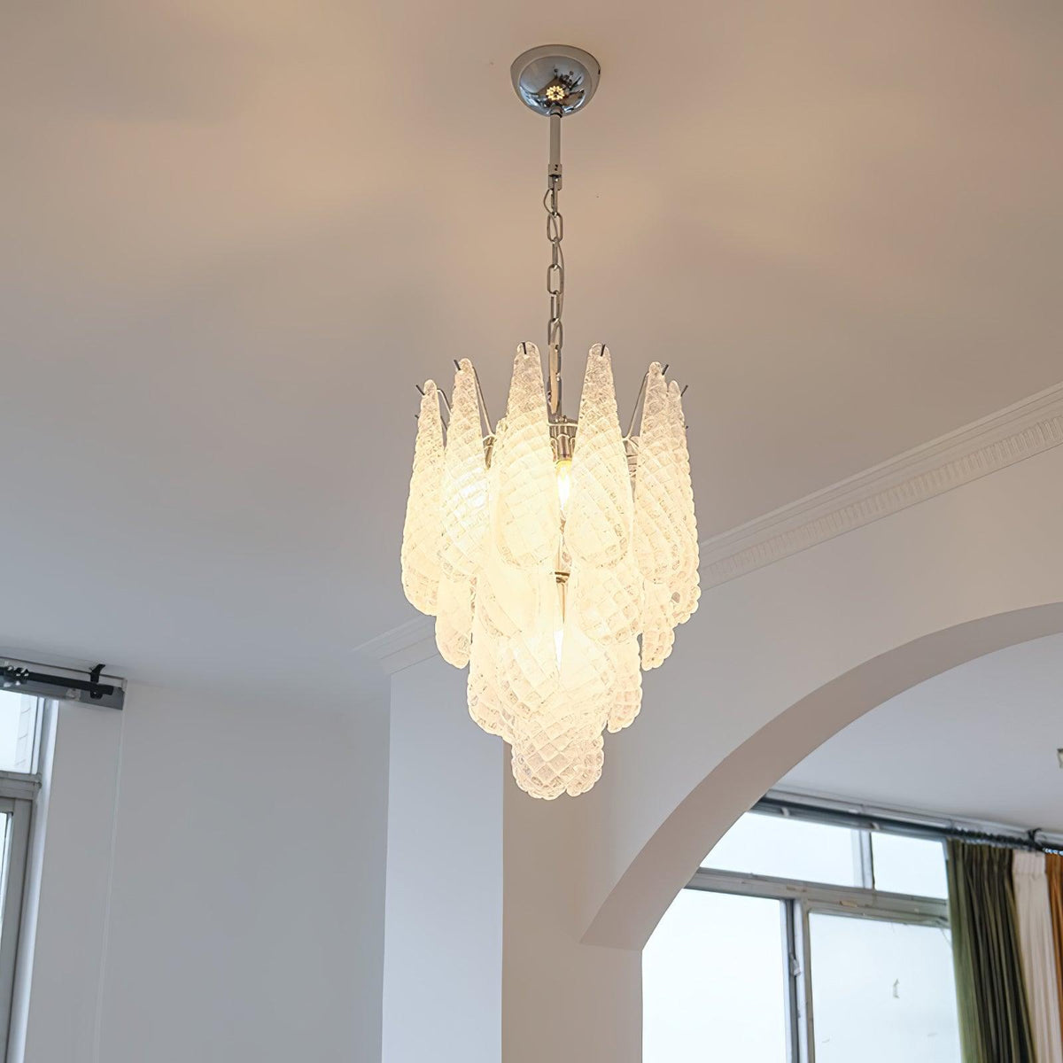 Zemaryra Glass Chandelier