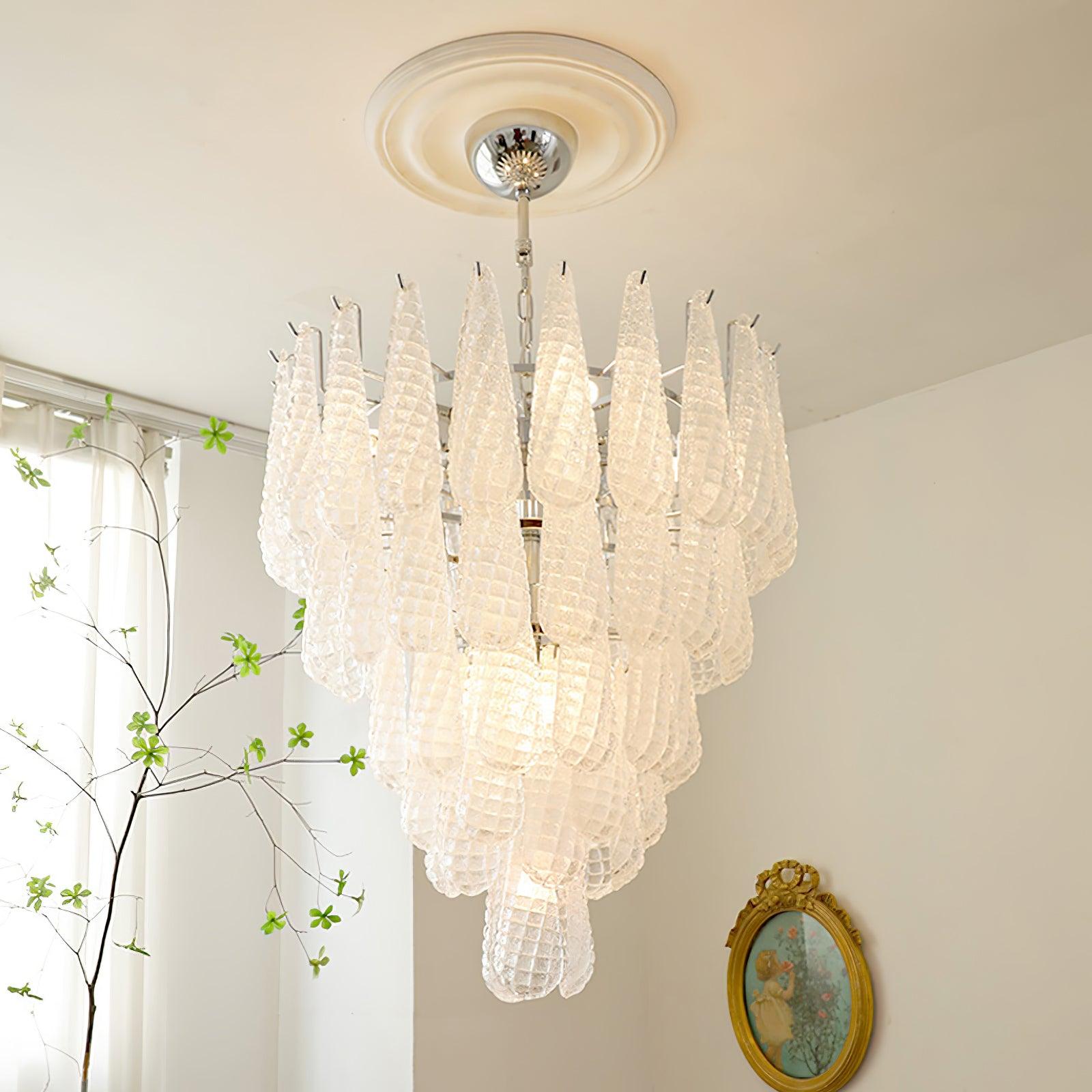 Zemaryra Glass Chandelier