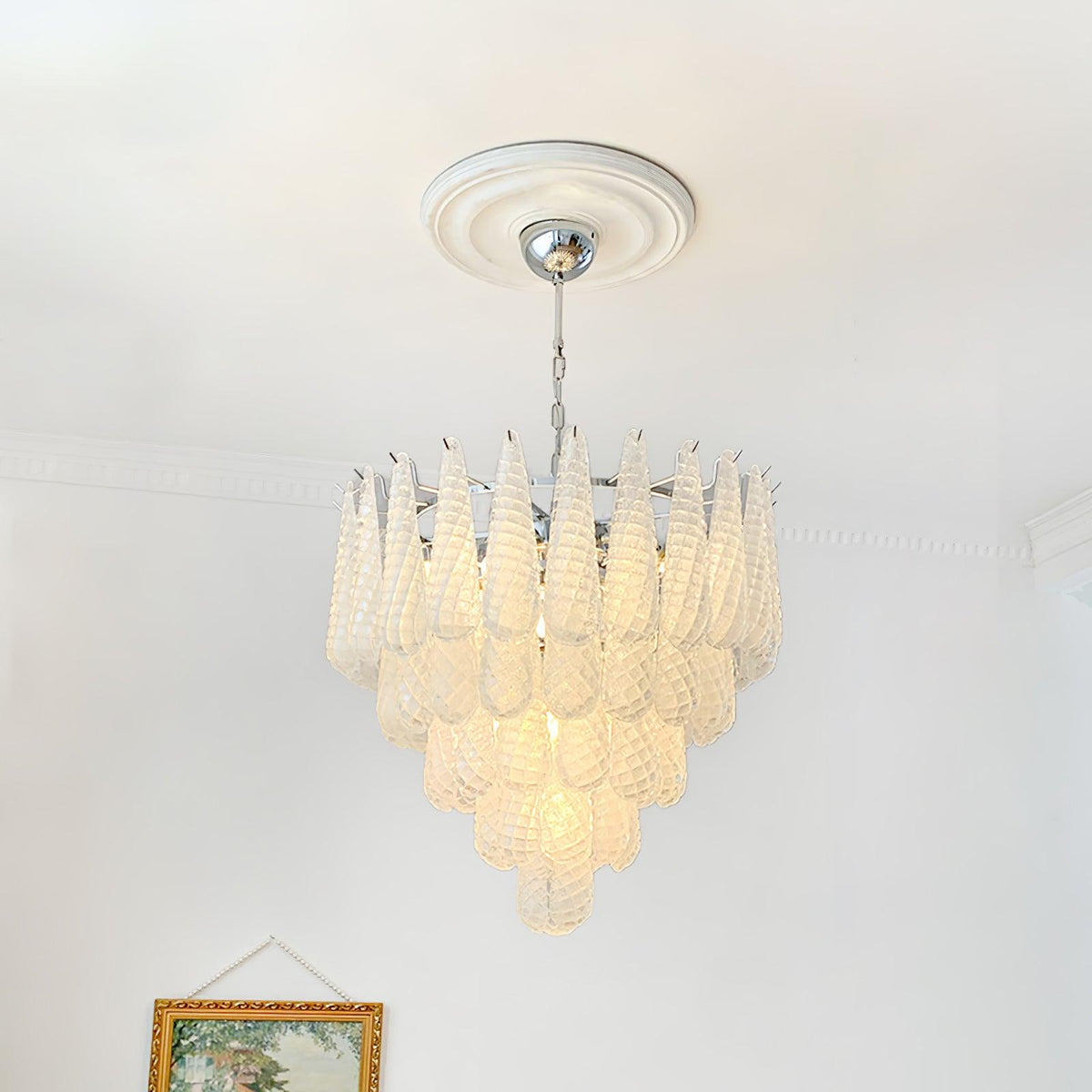 Zemaryra Glass Chandelier