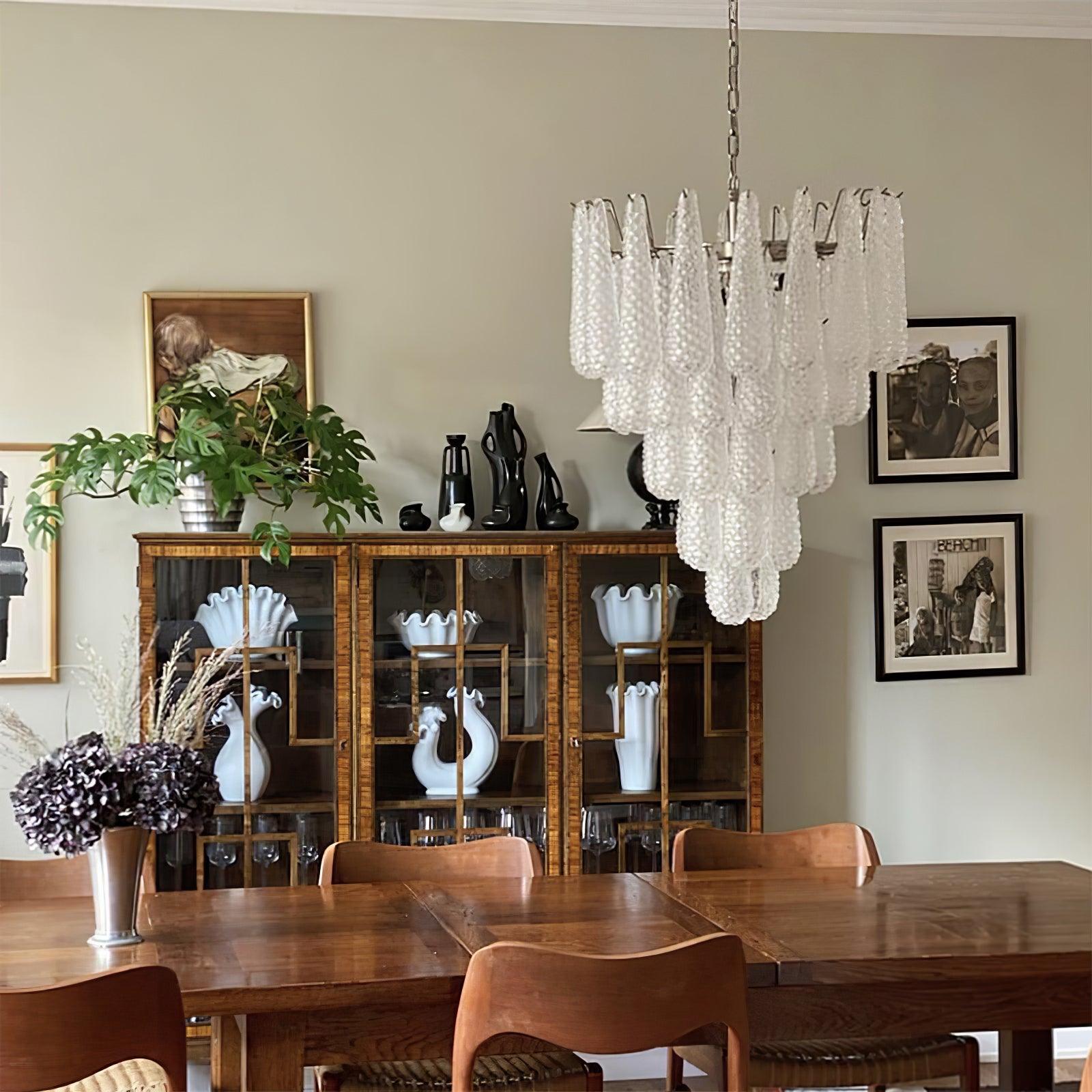 Zemaryra Glass Chandelier